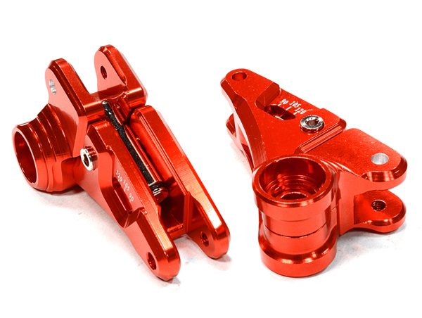 T4130RED Machined Multi Setting 90-to-120 Rear Rockers for 1/10 E-Revo & Revo 3.3 5358 - Image 1