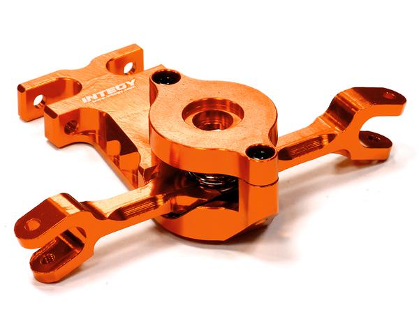 T4135ORANGE Billet Machined Alloy Steering Bellcrank for Traxxas 1/10 E-Revo 5344 - Image 1