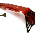 Front+Mid Skid Plate for Traxxas 1/10 E-Revo (-2017), Revo 3.3, Summit 5337