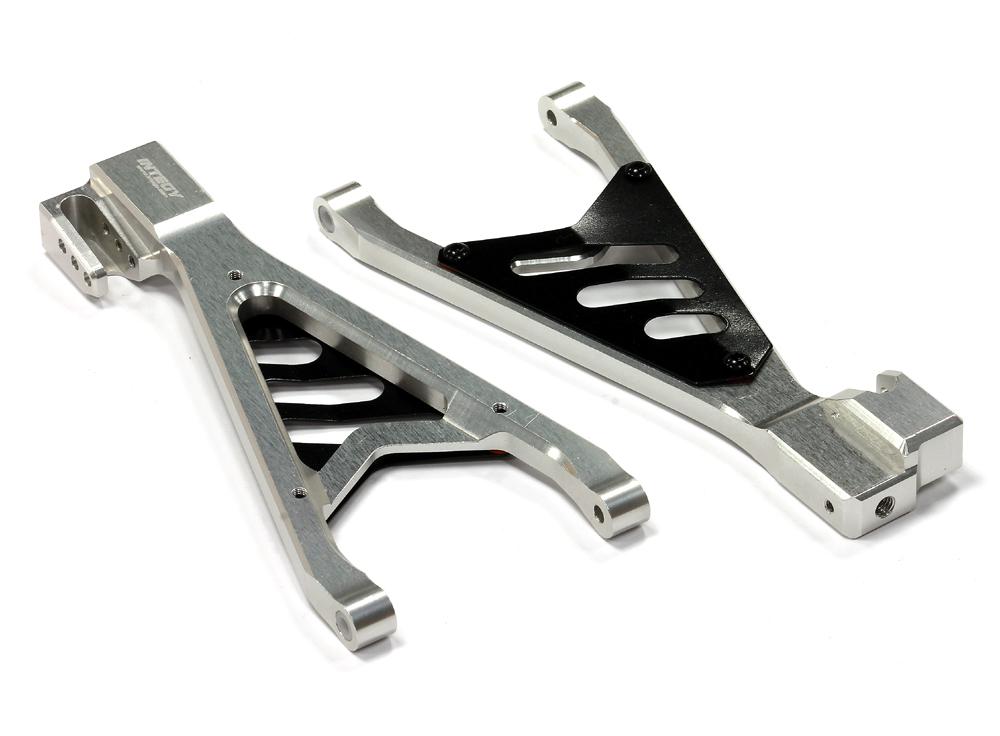 T4153SILVER Type II Rear Lower Suspension Arms for Traxxas 1/10 Revo, E-Revo(-2017) 5333 - Image 1