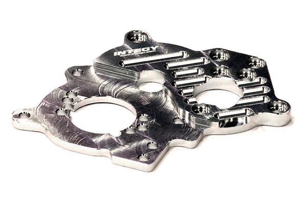 T5014SILVER Billet Machined Alloy Motor Heatsink for HPI Savage XS Flux - Image 1