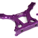 V2 Alloy Rear Shock Tower in Purple for HPI E-Firestorm and Blitz Upgrade