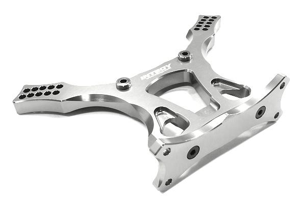 T6635SILVER V2 Alloy Rear Shock Tower for HPI E-Firestorm & Blitz - Image 1