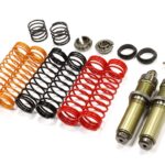 Big Bore Threaded Shock Body (2) Kit w/ Springs for HPI Savage Flux & X 4.6 2011