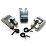 3-Piece High-Strength 7075 Aluminum Replacement Clutch for T6705 - Silver