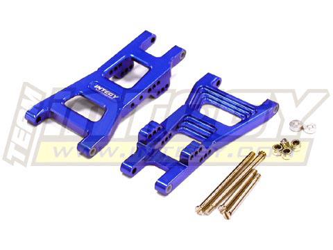 T6784BLUE Alloy Rear Lower Arms for Nitro Stampede 2WD - Image 1