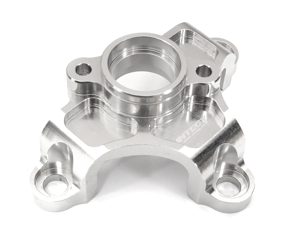 T6821SILVER Billet Machined Clutch Holder for HPI 1/5 Baja 5B Buggy - Image 1