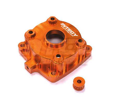 T6852ORANGE Billet Machined Alloy Clutch Case for HPI 1/5 Baja 5B Buggy - Image 1