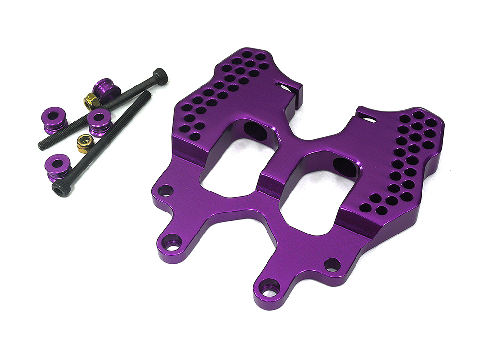 T6901PURPLE 7075 Universal Shock Tower for HPI Savage 21 & 25 Monster Truck - Image 1