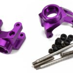 Billet Machined Rear Hub Carriers for HPI 1/8 Savage-X, 21 & 25 Monster Truck
