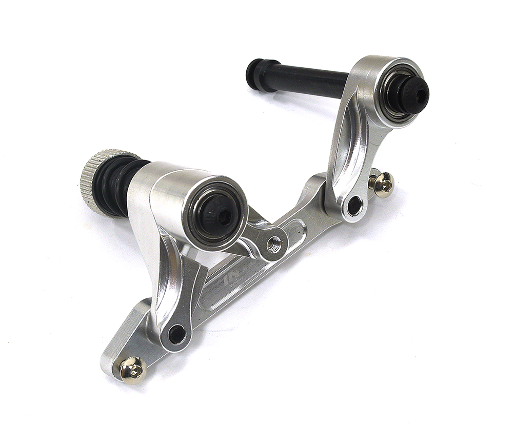 T6919SILVER Type II Steering Bellcrank w/ Servo Saver for HPI Savage-X Monster Truck - Image 1