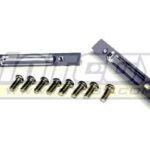 Billet Machined Bulkhead Brace (2) for HPI 1/8 Savage-X, 21 & 25 Monster Truck