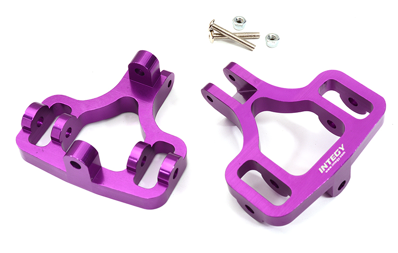 T7031PURPLE HD Caster Blocks for HPI Savage-X, 21 & 25 - Image 1