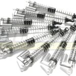 Super-Duty MSR5 Shock Set (8) for Savage-X, 21 & 25 (L=165mm)