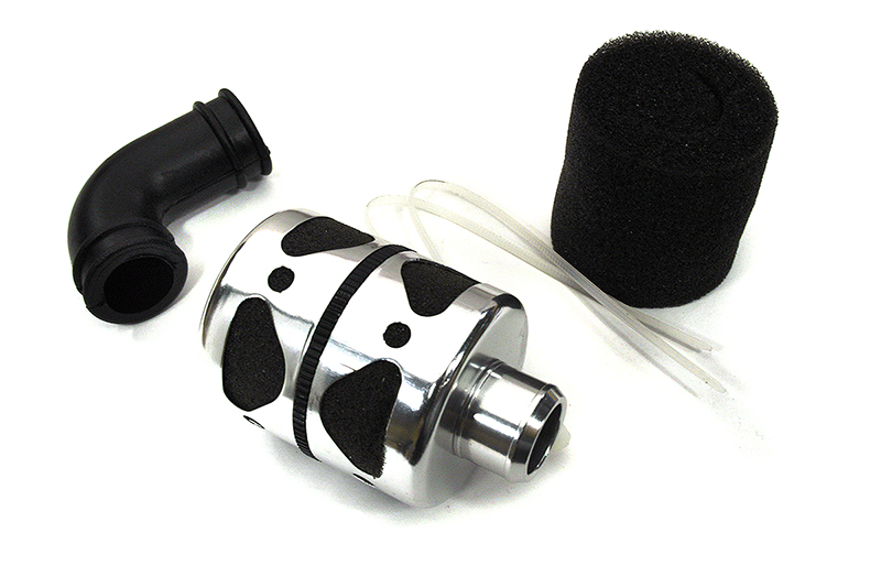 T7082SILVER High Flow Air Filter for Losi 1/8 LST Monster Truck - Image 1