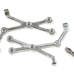 Billet Machined Rear Bumper Mount (2) for Associated 1/8 SC8 Short Course Truck