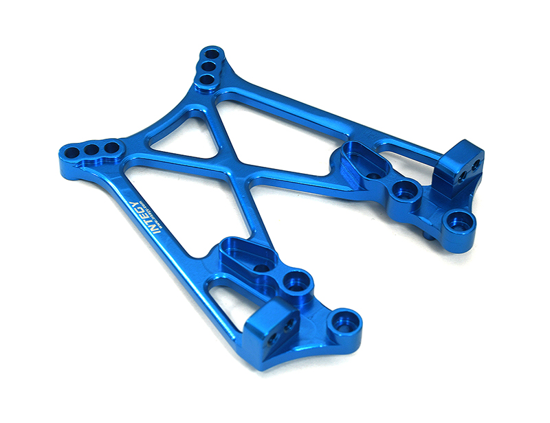 T7824BLUE Billet Machined Alloy Front Shock Tower for Associated 1/10 GT2 off-road Truck - Image 1