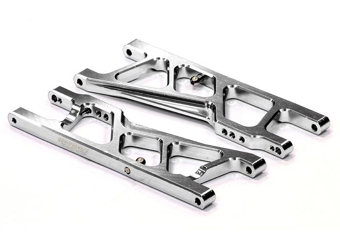 T7841SILVER Billet Machined Alloy Rear Suspension Arm for Associated 1/10 SC10 2WD - Image 1