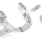 Billet Machined Silver Engine Mount for Traxxas 1/10 Jato 5560
