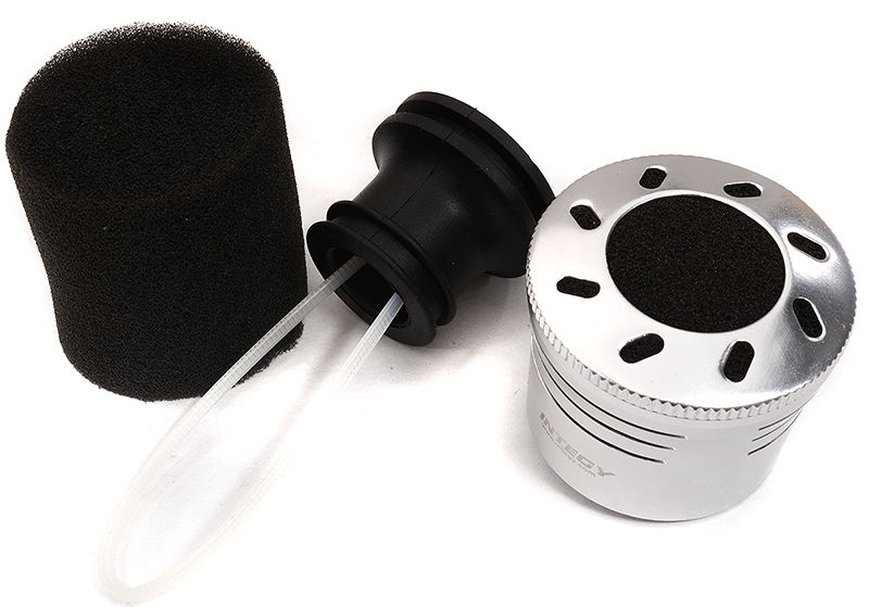 T7917SILVER Silver Air Filter for 1/10 Jato - Image 1