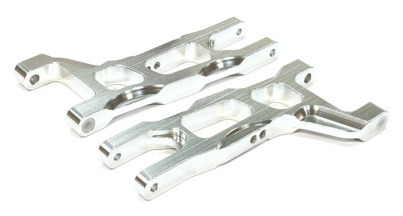T7948SILVER Front Lower Arm for Traxxas Electric Stampede 2WD Rustler 2WD & Slash 2WD 3631 - Image 1