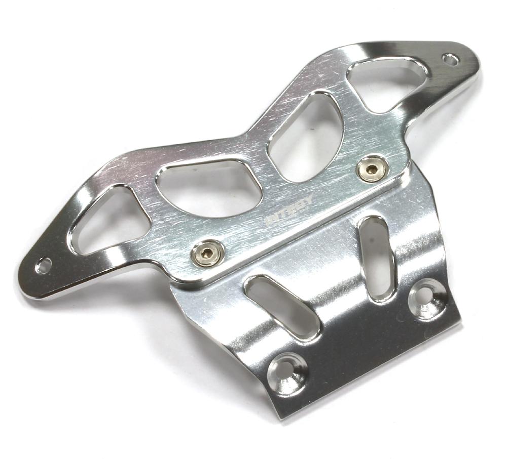 T7950SILVER Front Bumper for Traxxas 1/10 Stampede 2WD XL5 & VXL 2735 - Image 1