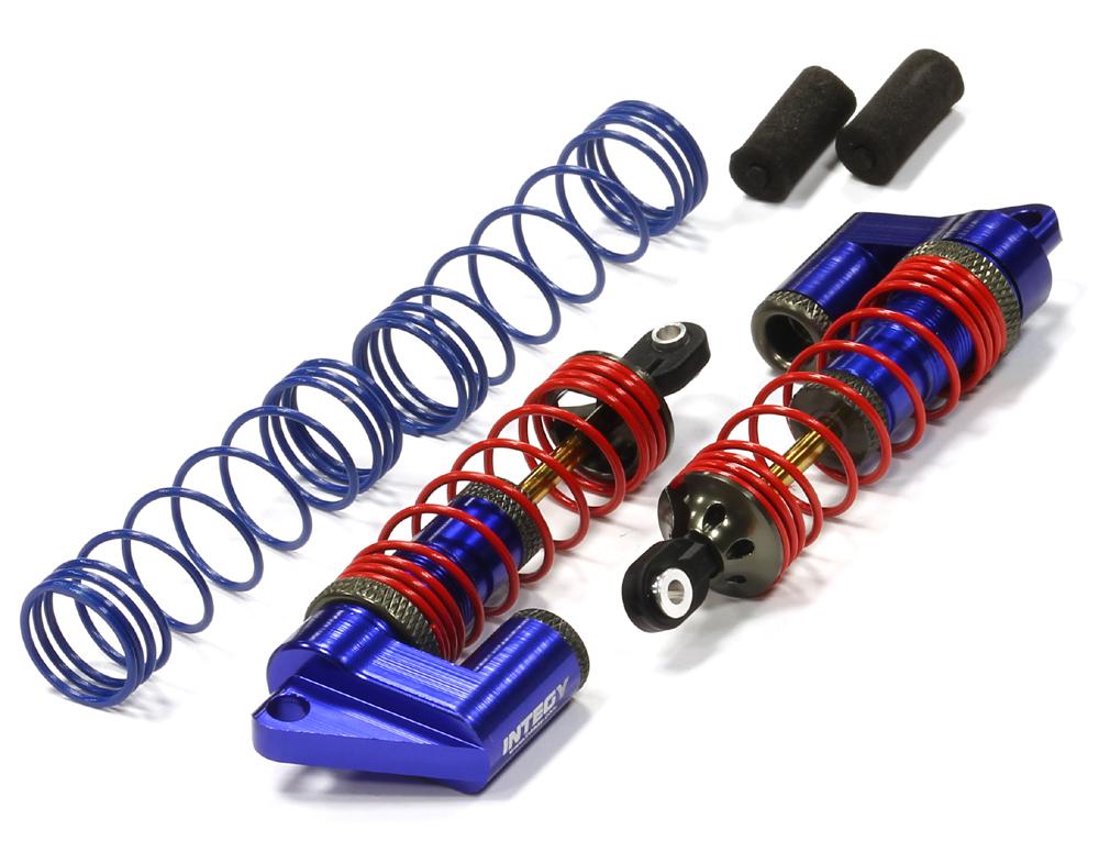 T7963BLUE MSR9 Front Piggyback Shocks for 1/10 Stampede 2WD Rustler 2WD Slash 2WD 3760A - Image 1