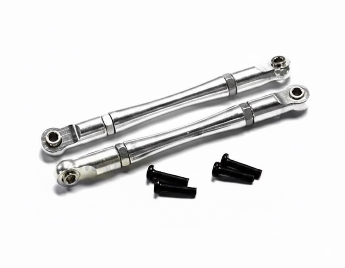 T7974SILVER T2 Rear Upper Linkages for 1/10 Stampede 2WD Rustler 2WD Bandit XL5 & VXL 3641A - Image 1