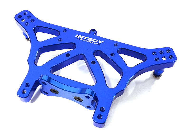 T7993BLUE Rear Shock Tower II for 1/10 Electric Slash 2WD, Rustler 2WD & Stampede 2WD 3638 - Image 1