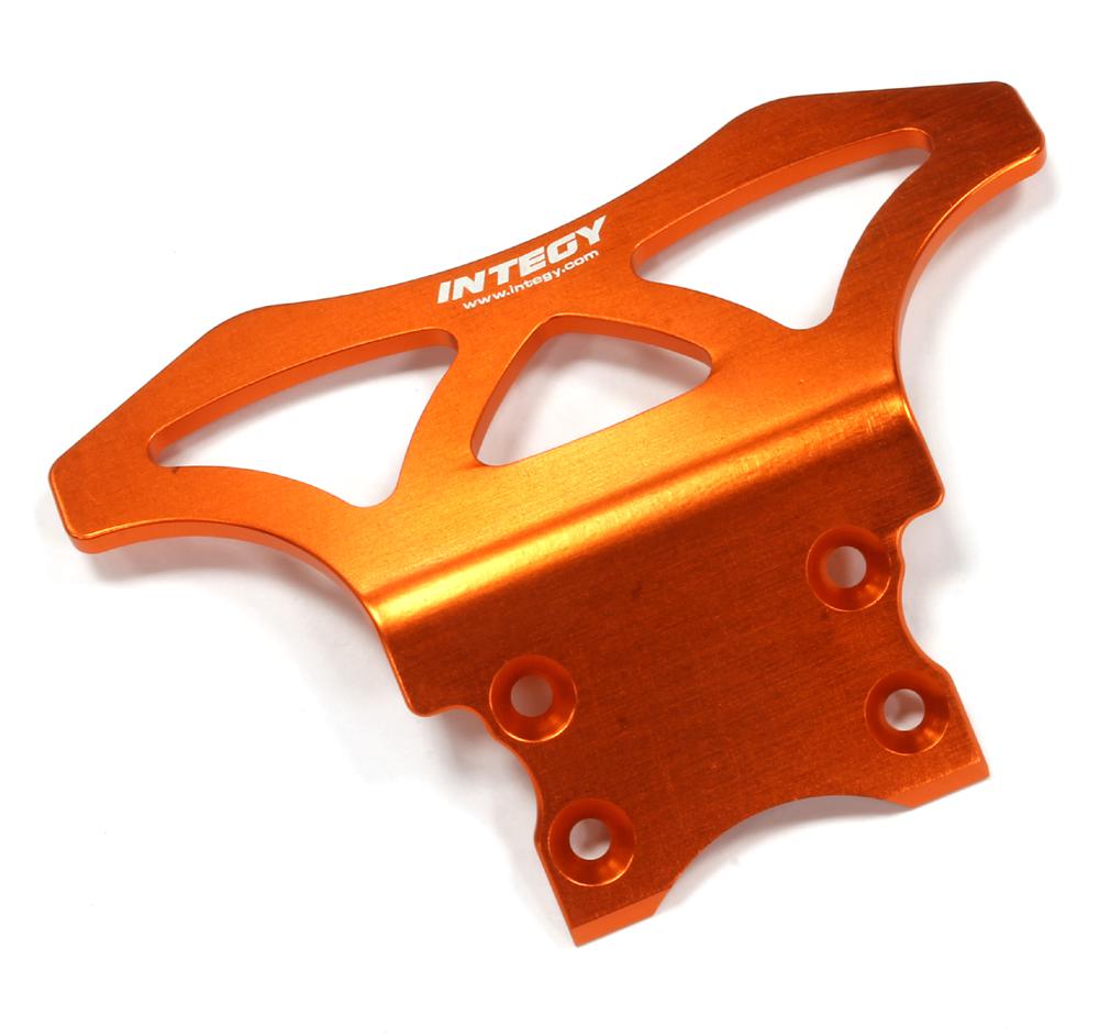T7995ORANGE Front Bumper II for 1/10 Electric Stampede 2WD, Rustler 2WD & Bandit 2735 - Image 1