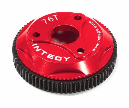 Red 76T Metal Spur Gear for Traxxas Stampede 2WD, Rustler 2WD & Slash 4676