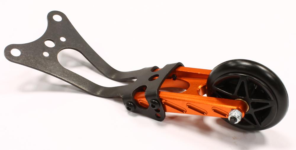 T8015ORANGE Machined Type III Wheelie Bar for Slash 2WD, Stampede 2WD & Rustler 2WD XL5 VXL - Image 1