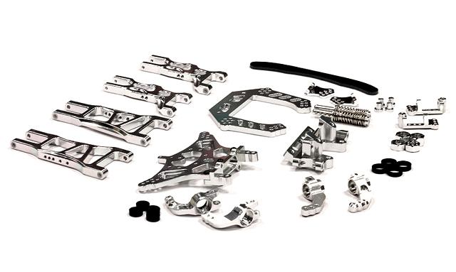 T8031SILVER Evolution Conversion Set for Traxxas 1/10 Rustler 2WD XL5 & VXL - Image 1