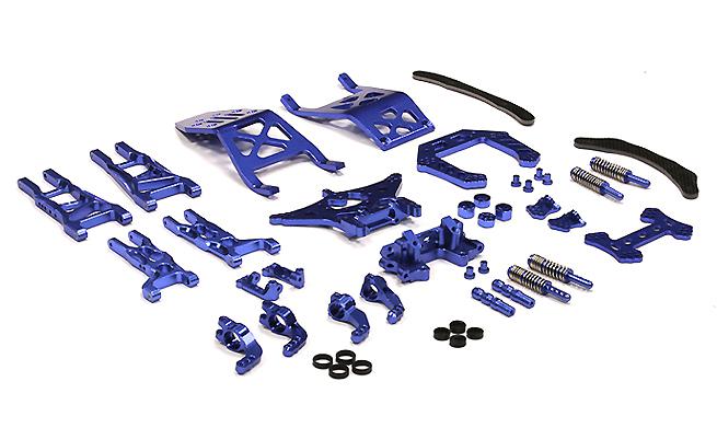 T8032BLUE Blue Evolution Upgrade Conversion Kit for Traxxas 1/10 Electric Stampede 2WD - Image 1