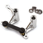 Steering Bellcrank Set for Traxxas 1/10 Electric Rustler 2WD & Slash 2WD 3743