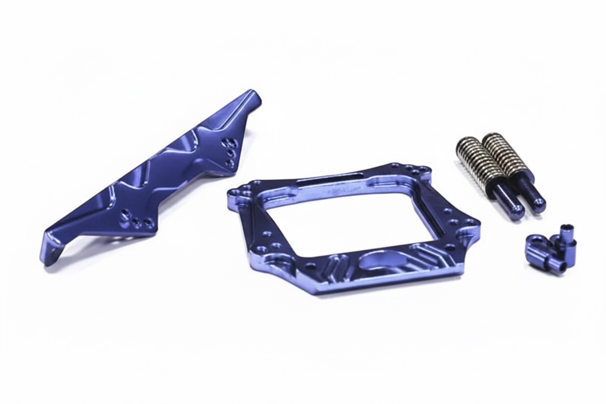 T8059BLUE Front Shock Tower for Traxxas 1/10 Rustler 2WD XL5 & VXL 3639 1914 - Image 1