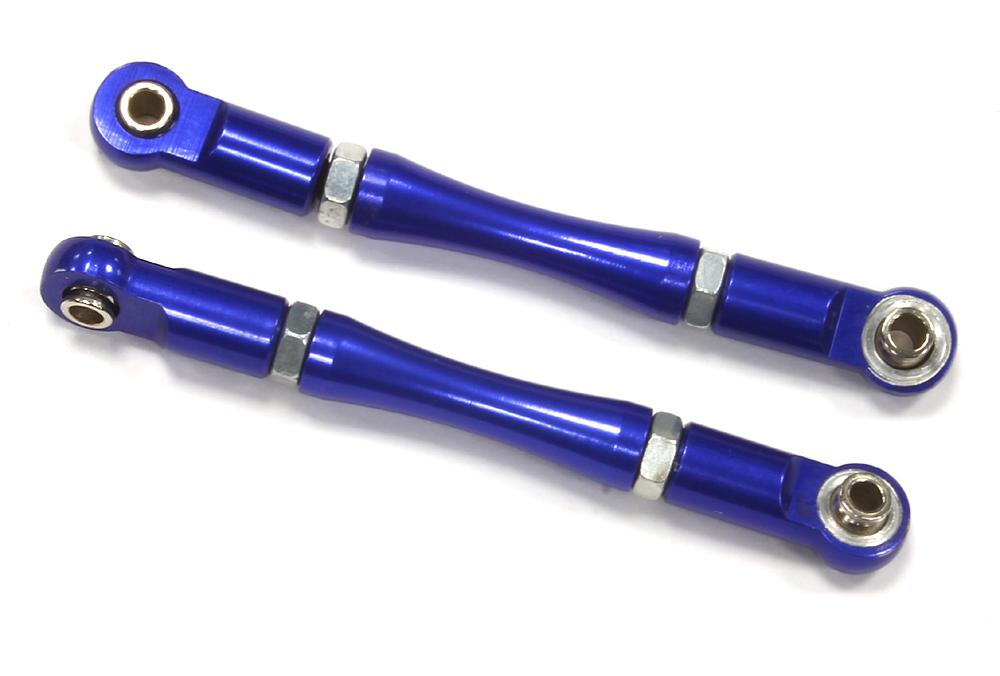 T8070BLUE Type II Steering Links for Traxxas 1/10 Electric Rustler 2WD & Slash 2WD 3139 - Image 1