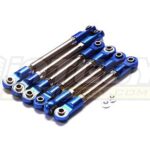 Titanium Turnbuckle Set(6) for Traxxas 1/10 Rustler 2WD & Stampede 2WD 3139 3641