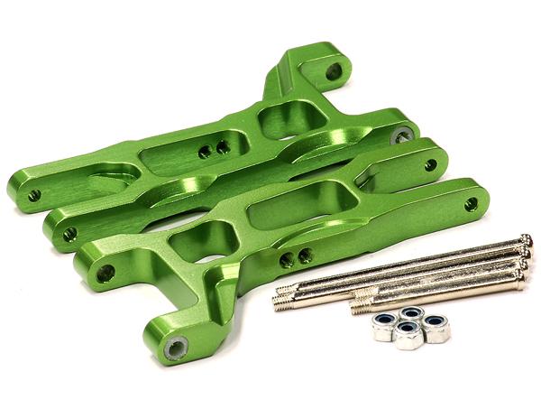 T8078GREEN 09 Front Lower Arms for 1/10 Electric Stampede 2WD & Rustler 2WD (XL5, VXL) 3631 - Image 1