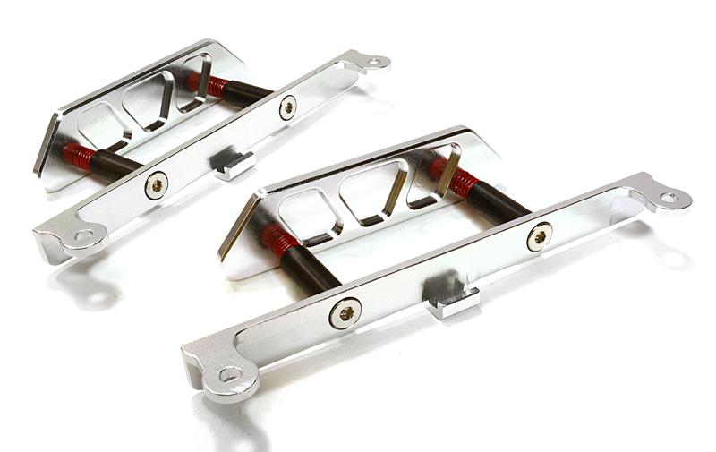 T8099SILVER V2 Evolution Nerf Bars for Traxxas 1/10 Electric Slash 2WD 8523 - Image 1