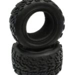 Replacement Tire(2) fit T8093 T8094 Wheels for Stampede2WD, Rustler2WD (OD=115mm
