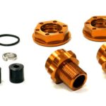 Billet Machined Wheel 17mm Hex Rear Adapter(2) +3mm Offset for Traxxas 1/10 Jato