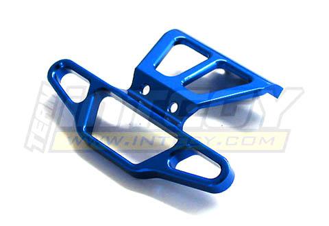T8313BLUE Billet Machined Front Bumper (1) for Losi 1/18 Mini-LST Monster Truck - Image 1