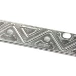 Billet Machined Lower Protective Plate A for Associated Mini MGT 3.0 Truck