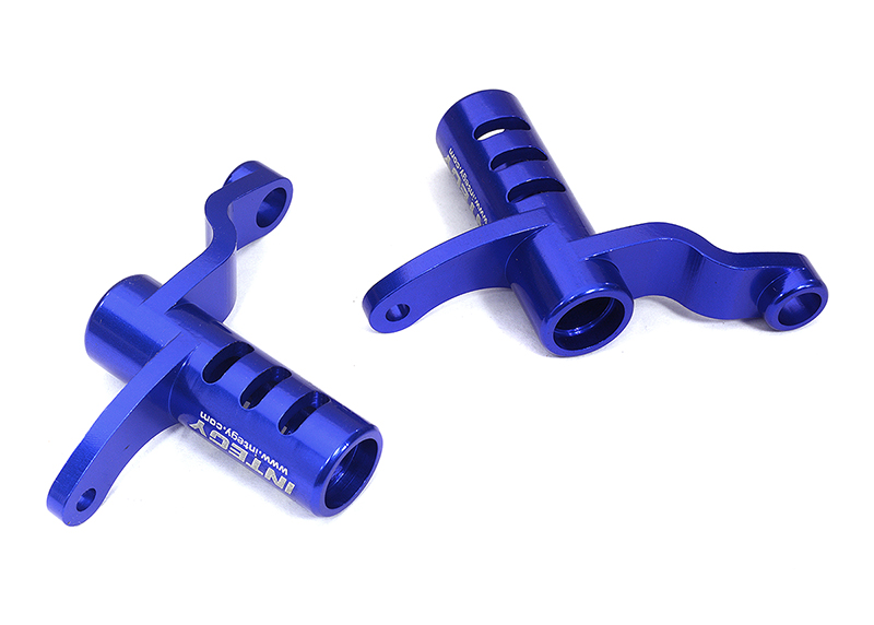 T8359BLUE Billet Machined Steering Bellcrank for Associated Mini MGT 3.0 Monster Truck - Image 1