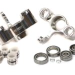 Billet Machined Front Steering Blocks for Associated Mini MGT 3.0 Monster Truck