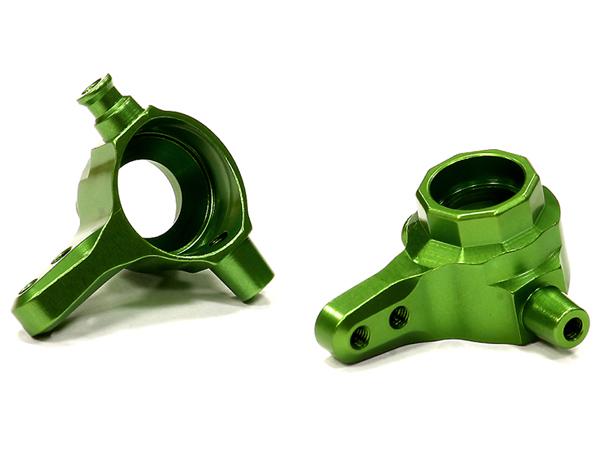 T8538GREEN Billet Machined Steering Blocks for Traxxas 1/10 Slash 4X4 (6808) 6837 - Image 1