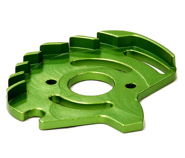 T8540GREEN Billet Machined Motor Plate for Traxxas 1/10 Slash 4X4 non-LCG (6808) 6890 - Image 1