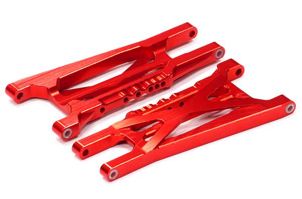 T8541RED Billet Machined Suspension Arms for Traxxas 1/10 Slash 4X4 (6808) 3655X - Image 1