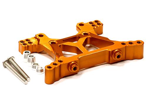 T8543ORANGE Billet Machined Front Shock Tower for Traxxas 1/10 Slash 4X4 6839 - Image 1